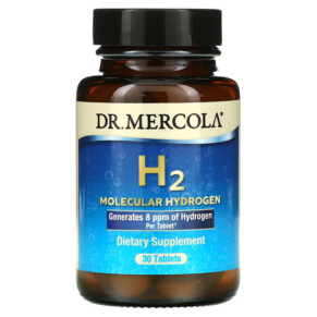 Thực phẩm chức năng Dr. Mercola H2 Molecular Hydrogen 30 Tablets 810487032551