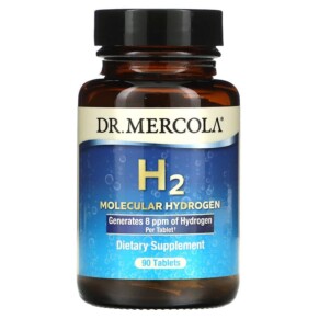 Thực phẩm chức năng Dr. Mercola H2 Molecular Hydrogen 90 Tablets 810487032568