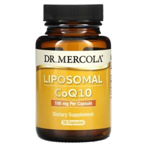 Thực phẩm chức năng Dr. Mercola Liposomal CoQ10 100 mg 30 Capsules 813006014984