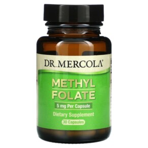 Thực phẩm chức năng Dr. Mercola Methyl Folate 5 mg 30 Capsules 810487030861
