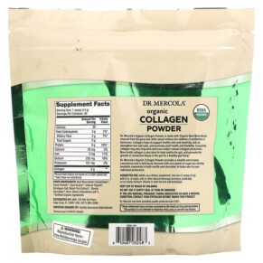 Thành phần vi chất của Dr. Mercola Organic Collagen Powder Chocolate 14.81 oz (420 g) 810487032483