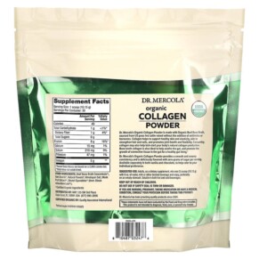 Dr. Mercola Organic Collagen Powder Vanilla 10.74 oz (304.5 g) 3 Thành phần vi chất của Dr. Mercola Organic Collagen Powder Vanilla 10.74 oz (304.5 g) 810487032476
