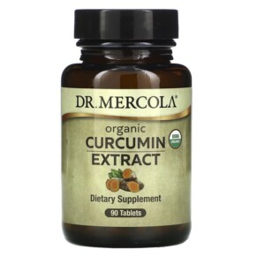 Thực phẩm chức năng Dr. Mercola Organic Curcumin Extract 90 Tablets 810487033558