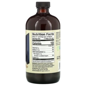 Thành phần vi chất của Dr. Mercola Organic Keto Cider Spicy 16 oz (473 ml) 813006018227