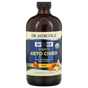 Thực phẩm chức năng Dr. Mercola Organic Keto Cider Spicy 16 oz (473 ml) 813006018227