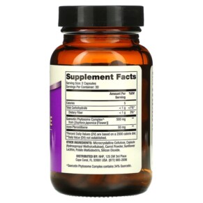 Thành phần vi chất của Dr. Mercola Quercetin and Pterostilbene Advanced 60 Capsules 810487031721