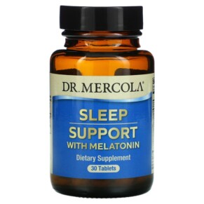 Thực phẩm chức năng Dr. Mercola Sleep Support with Melatonin 30 Tablets 810487031479