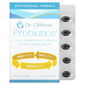 Thực phẩm chức năng Dr. Ohhira's Essential Formulas Inc. Professional Formula Probiotics 120 Capsules 695927121220