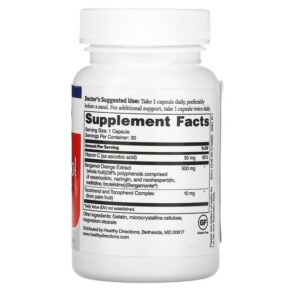 Thành phần vi chất của Dr. Sinatra Advanced Cholesterol Solutions 30 Capsules 678829201429