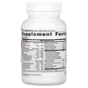 Thành phần vi chất của Dr. Sinatra Heart Healthy Multivitamin Women 90 Tablets 678829203034
