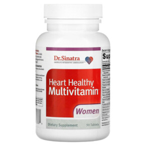 Thực phẩm chức năng Dr. Sinatra Heart Healthy Multivitamin Women 90 Tablets 678829203034