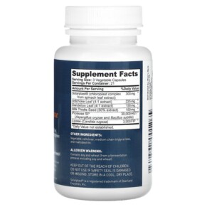 Thành phần vi chất của Dr. Tobias Liver 21 Day Cleanse 63 Vegetarian Capsules 842367001265