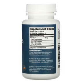 Thành phần vi chất của Dr. Tobias Prebiotics 30 Capsules 842367001296