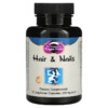 Thực phẩm chức năng Dragon Herbs (Ron Teeguarden) Hair & Nails 500 mg 100 Vegetarian Capsules 679372002242