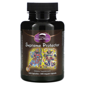 Thực phẩm chức năng Dragon Herbs (Ron Teeguarden) Supreme Protector 500 mg 100 Capsules 679372001009