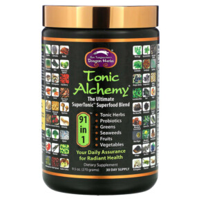 Thực phẩm chức năng Dragon Herbs (Ron Teeguarden) Tonic Alchemy The Ultimate SuperTonic Superfood Blend 9.5 oz (270 g) 679372006868