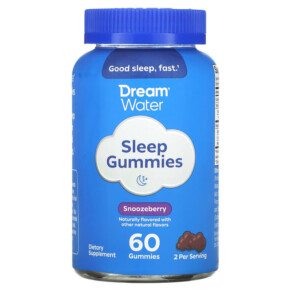 Thực phẩm chức năng Dream Water Sleep Snoozeberry 60 Gummies 857430002551