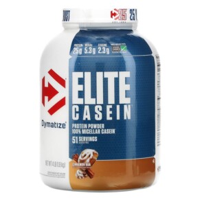 Thực phẩm chức năng Dymatize Elite Casein Cinnamon Bun 4 lb (1.8 kg) 705016226122