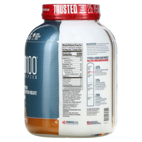 Thành phần vi chất của Dymatize ISO100 Hydrolyzed 100% Whey Protein Isolate Chocolate Peanut Butter 5 lb (2.3 kg) 705016353552