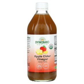 Thực phẩm chức năng Dynamic Health Apple Cider Vinegar Detox Tonic 16 fl oz (473 ml) 790223656640