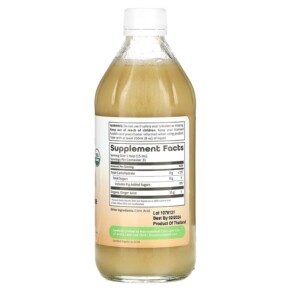 Thành phần vi chất của Dynamic Health Ginger Juice 16 fl oz (473 ml) 790223225914