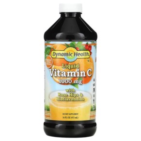 Thực phẩm chức năng Dynamic Health Liquid Vitamin C Natural Citrus 1.000 mg 16 fl oz (473 ml) 790223100396