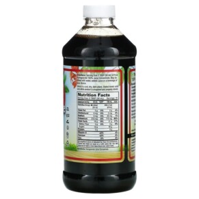 Thành phần vi chất của Dynamic Health Pure Pomegranate Unsweetened 16 fl oz (473 ml) 790223100235