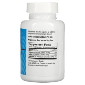 Thành phần vi chất của Earth's Bounty (Matrix Health) Oxy-Caps 90 Capsules 707990104007