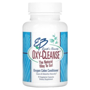 Thực phẩm chức năng Earth's Bounty ( Matrix Health ) Oxy-Cleanse Oxygen Colon Conditioner 75 Vegetarian Capsules 707990101006