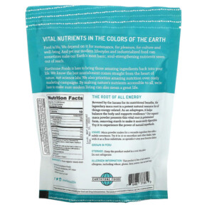 Thành phần vi chất của Earthtone Foods Organic Gelatinized Maca Powder 16 oz (454 g) 760488373859