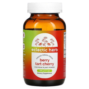Thực phẩm chức năng Eclectic Institute Freeze Dried Fresh Berry Tart Cherry 5.1 oz (144 g) 023363371242