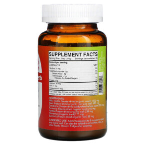 Thành phần vi chất của Eclectic Institute Freeze Dried Fresh Liver & Gallbladder Support 3.2 oz (90 g) 023363379217