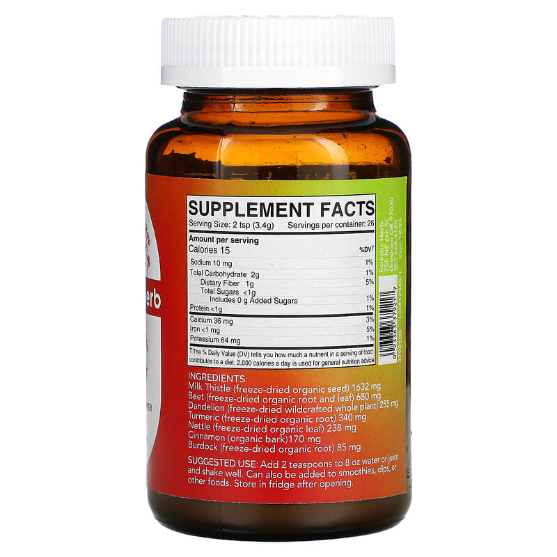 Eclectic Institute Freeze Dried Fresh Liver & Gallbladder Support 3.2 oz (90 g) 2 Thành phần vi chất của Eclectic Institute Freeze Dried Fresh Liver & Gallbladder Support 3.2 oz (90 g) 023363379217