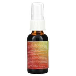 Thành phần vi chất của Eclectic Institute Herbal Throat Spray Lomatium Elderberry 1 fl oz (30 ml) 023363221158