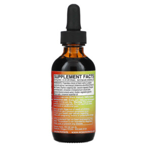 Thành phần vi chất của Eclectic Institute Para-Fight Glycerite 2 fl oz (60 ml) 023363322749