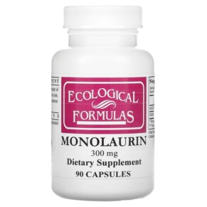 Thực phẩm chức năng Ecological Formulas Monolaurin 300 mg 90 Capsules 696859034879