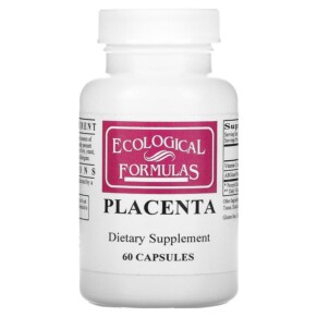 Thực phẩm chức năng Ecological Formulas Placenta 60 Capsules 696859131363