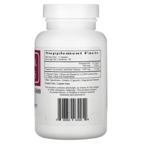 Thành phần vi chất của Ecological Formulas Vitamin C-1000 90 Capsules 696859034954