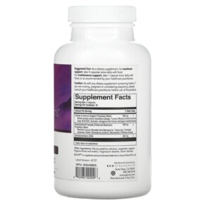 Thành phần vi chất của Econugenics BreastDefend 120 Vegetarian Capsules 892985000096