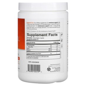 Thành phần vi chất của Econugenics PectaSol Modified Citrus Pectin Powder 16 oz (454 g) 892985000102