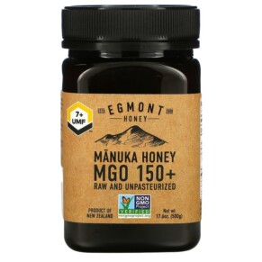 Thực phẩm chức năng Egmont Honey Manuka Honey Raw And Unpasteurized 150+ MGO 17.6 oz (500 g) 9421034911277