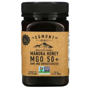 Thực phẩm chức năng Egmont Honey Multifloral Manuka Honey Raw And Unpasteurized MGO 50+ 17.6 oz (500 g) 9421034910539