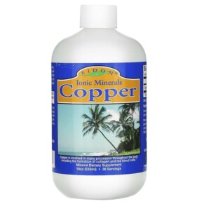 Thực phẩm chức năng Eidon Mineral Supplements Copper 18 oz (533 ml) 640923000055