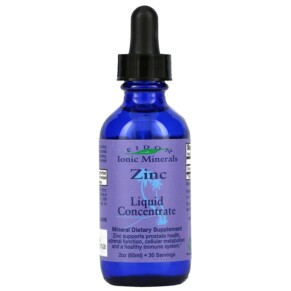 Thực phẩm chức năng Eidon Mineral Supplements Ionic Minerals Zinc Liquid Concentrate 2 oz (60 ml) 640923000352