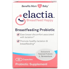 Thực phẩm chức năng Elactia Breastfeeding Probiotic 30 Capsules 602359460308