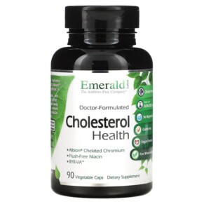 Thực phẩm chức năng Emerald Laboratories Cholesterol Health 90 Vegetable Caps 743650002252