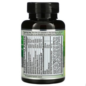 Thành phần vi chất của Emerald Laboratories Coenzymated B-Healthy 120 Vegetable Caps 743650003457
