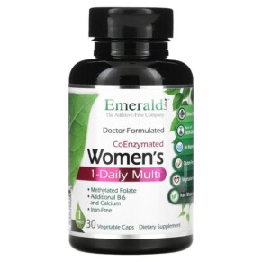 Thực phẩm chức năng Emerald Laboratories CoEnzymated Women's 1-Daily Multi 30 Vegetable Caps 743650003365