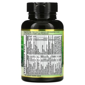 Thành phần vi chất của Emerald Laboratories Coenzymated Women's 45+ 1-Daily Multi 60 Vegetable Caps 743650003433