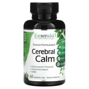 Thực phẩm chức năng Emerald Laboratories Doctor-Formulated Cerebral Calm 60 Vegetable Caps 743650003686